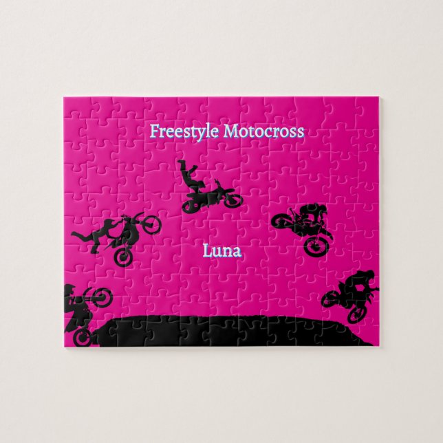 Freestyle Motocross  Jigsaw Puzzle (Horizontal)