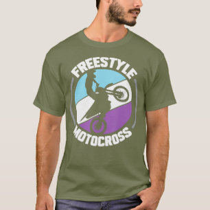 Freestyle Motocross Racing Dirt Bike T-Shirt