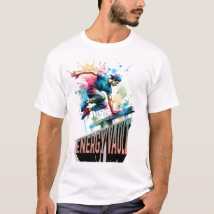 Freestyle Parkour Jump-Vault Burst Boy T-Shirt