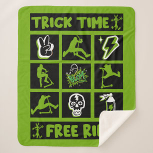 freestyle scooter sherpa blanket