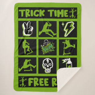 freestyle scooter sherpa blanket