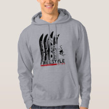 Freestyle Ski Winter Sport Sweatshirt Ski Blade