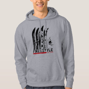 Freestyle Ski Winter Sport Sweatshirt Ski Blade
