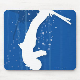 Freestyle Skier Mouse Pad