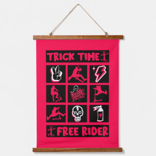 Freestyle Trick Scooter Hanging Tapestry