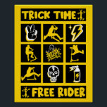 Freestyle Trick Scooter Poster<br><div class="desc">freestyle scooter. © Copyright HGIFY | Planet Mars Store. All Rights Reserved.</div>