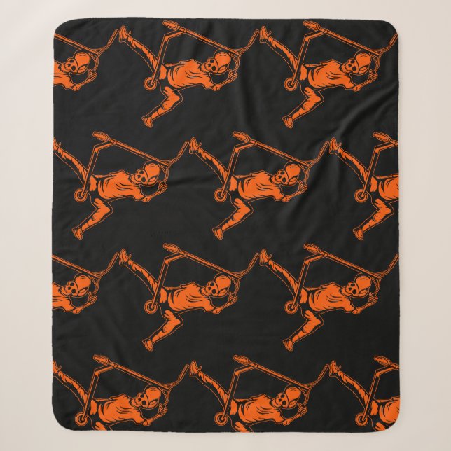 Freestyle Trick Scooters Sherpa Blanket (Front)