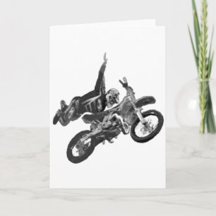 freestyling with dirt bike card