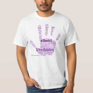 Freethinker/Atheist Hand Shirt