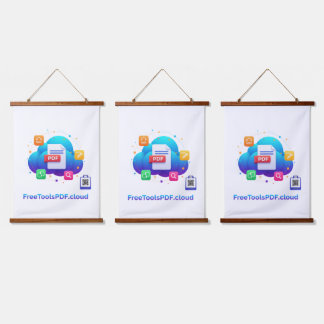 FreeToolsPDF – Fun Digital Power on Your Shirt! Hanging Tapestry