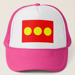 Freetown Christiania Flag Trucker Hat