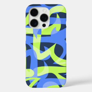 Freeway Abstract Retro Psychedelic iPhone 16 Pro Case