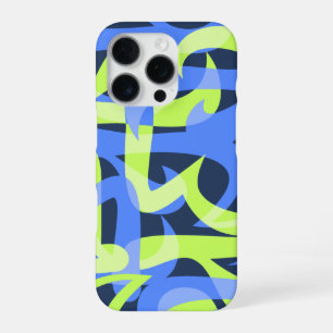 Freeway Abstract Retro Psychedelic iPhone Case