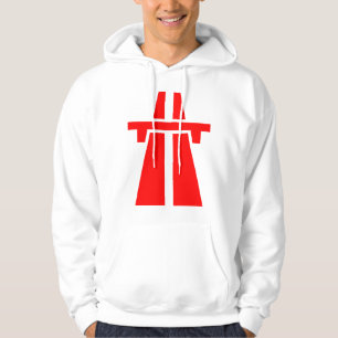 Freeway, Motorway, Autobahn - Red Hoodie
