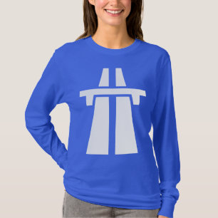 Freeway, Motorway, Autobahn - White T-Shirt