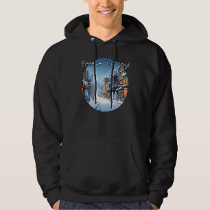 Freeze the day for City Apartment Lovers in Downto Hoodie