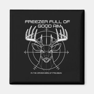 Freezer Full Of Good Aim Deer Hunting Precision Magnet