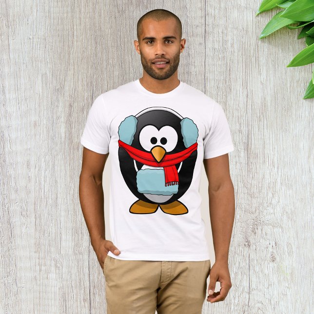 Freezing Penguin Mens T-Shirt (Creator Uploaded)