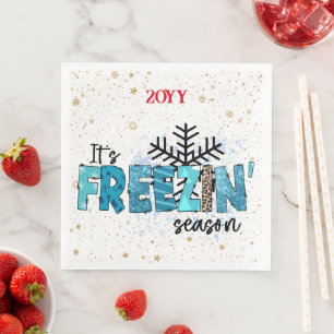 Freezing Season Customise Napkin