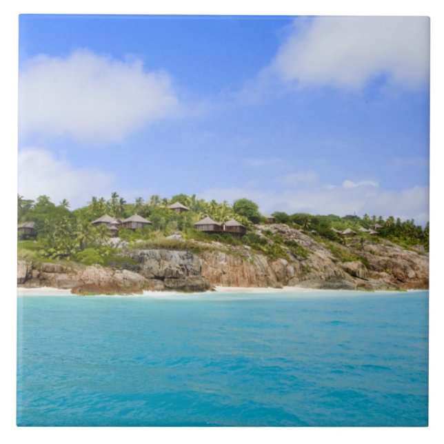 Fregate Island resort (PR) Ceramic Tile (Front)