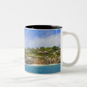 Fregate Island Resort (PR) Two-Tone Coffee Mug