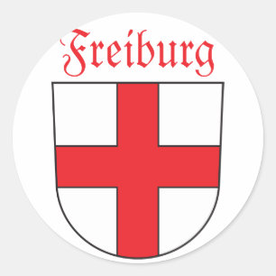 Freiburg Classic Round Sticker