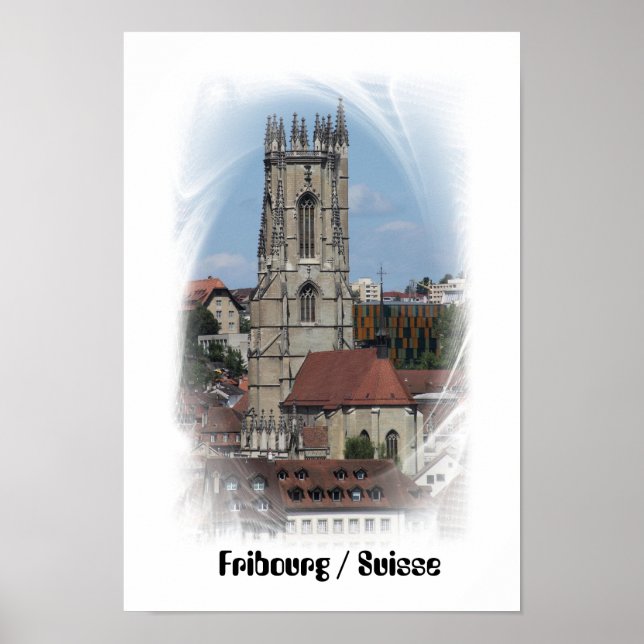 Freiburg / Fribourg Poster (Front)