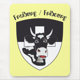 Freiburg / Fribourg Schweiz Suisse Mauspad Mouse Pad