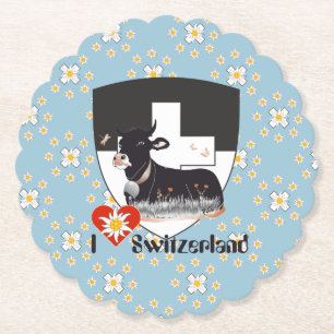 Freiburg - Fribourg - Schweiz - Suisse Untersetzer Paper Coaster