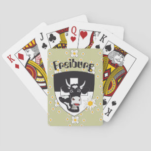 Freiburg / Fribourg Switzerland Suisse Playing Cards