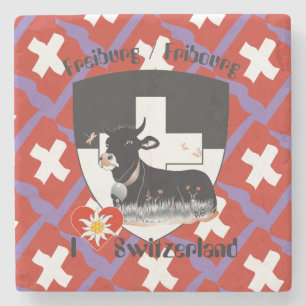 Freiburg - Fribourg - Switzerland - Suisse Stone Coaster