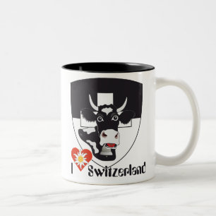 Freiburg Fribourg Switzerland Suisse Tasse Two-Tone Coffee Mug