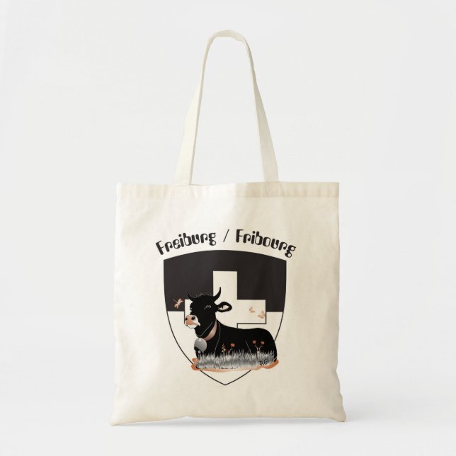 Freiburg / Fribourg Tasche Tote Bag (Front)
