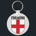 Freiburg im Breisgau coat of arms - GERMANY Key Ring<br><div class="desc">Freiburg im Breisgau-  abbreviated as Freiburg i. Br. or Freiburg i. B.; Low Alemannic: Friburg im Brisgau),  commonly referred to as Freiburg,  is an independent city in Baden-Württemberg,  Germany.  The city is the fourth-largest city in Baden-Württemberg after Stuttgart,  Mannheim,  and Karlsruhe.</div>