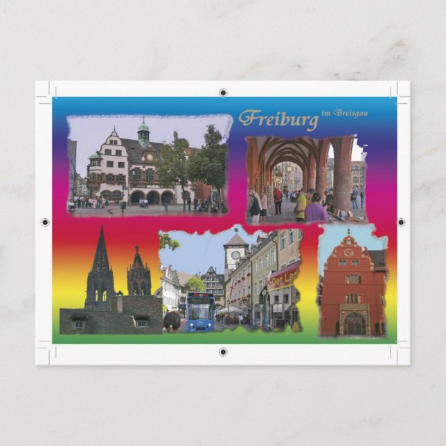 Freiburg im Breisgau Postcard (Front)