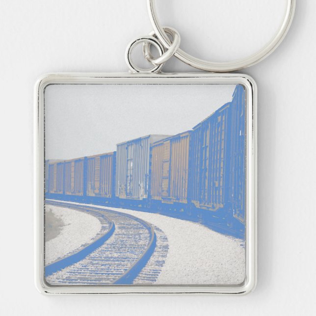 Freight Train Key Ring (Front)