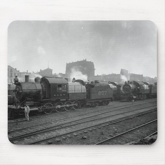 Freight Trains Scranton Pa. Mouse Pad (Front)