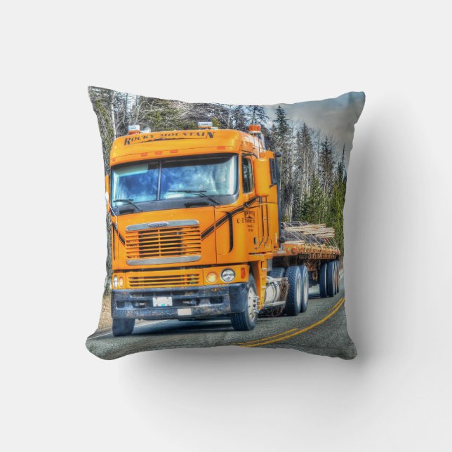 Freight Truck Lorry Heavy Transport Truck-Driver Cushion (Front)