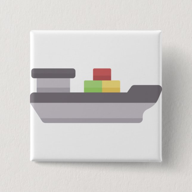 freighter 15 cm square badge (Front)