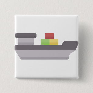 freighter 15 cm square badge