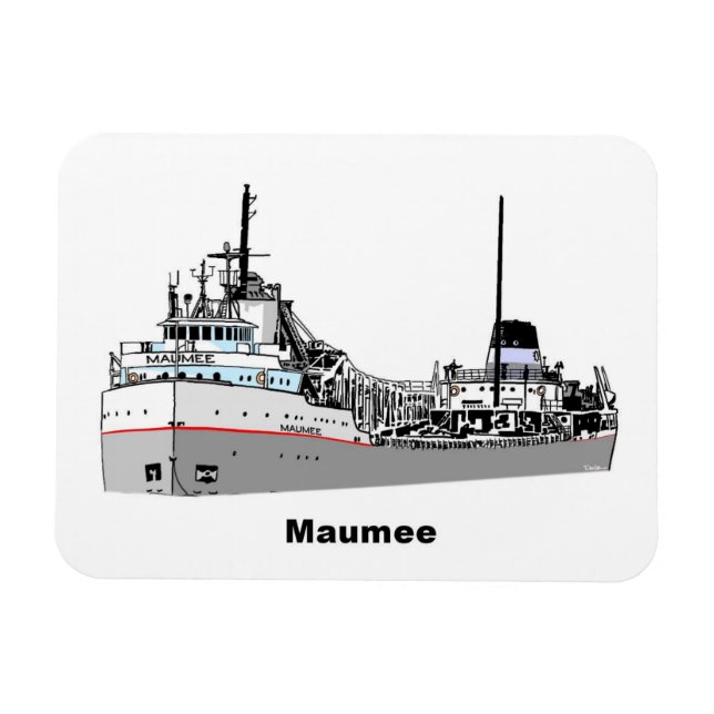 Freighter Maumee Magnet (Horizontal)