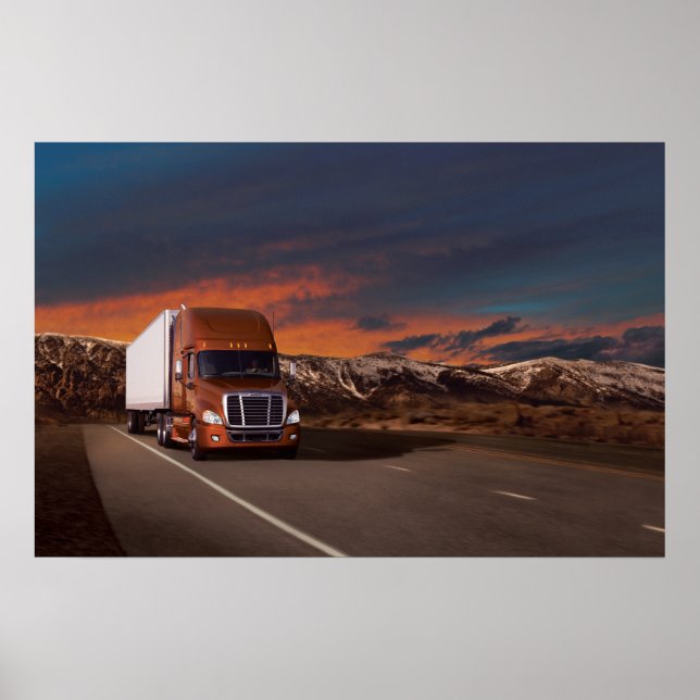 Freightliner Cascadia #20 Poster (Front)