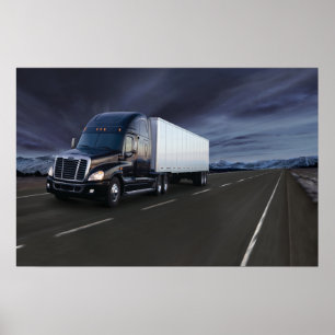 Freightliner Cascadia #21 Poster