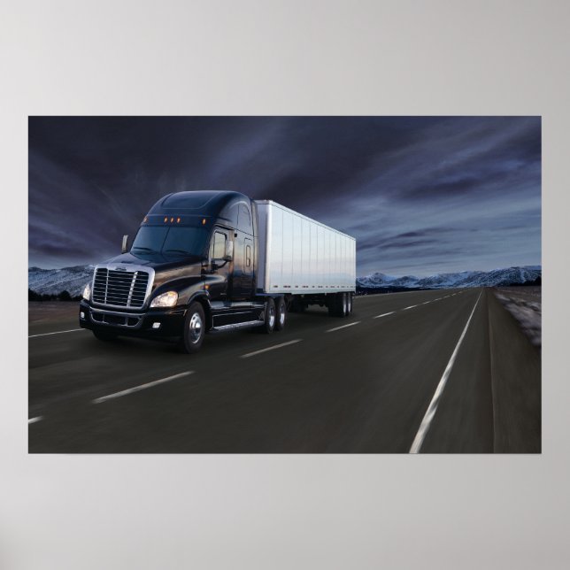 Freightliner Cascadia #21 Poster (Front)