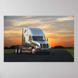 Freightliner Cascadia #27 Poster
