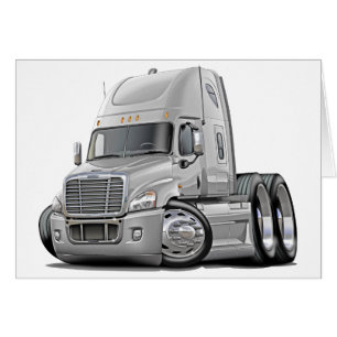 Freightliner Cascadia White Truck