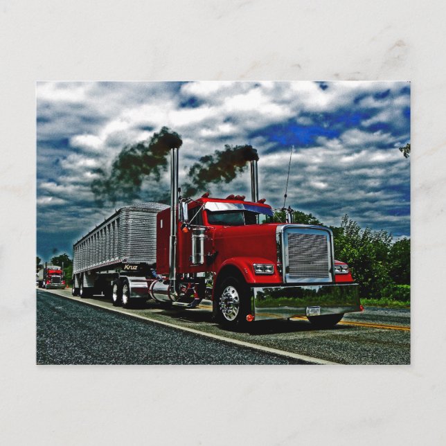 Freightliner Rollin' Postcard (Front)