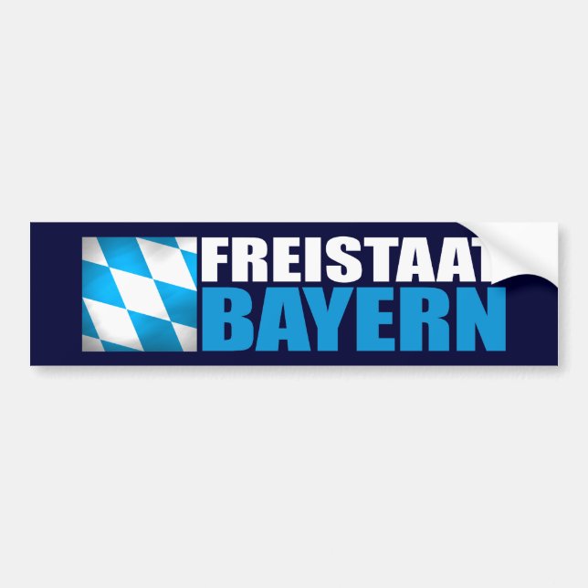 Freistaat Bayern Bumper Sticker (Front)