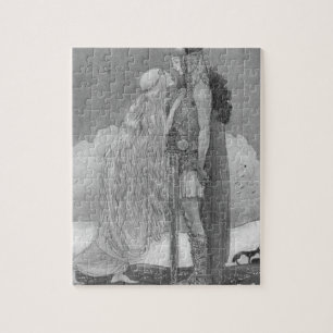 Freja and Svipdag by John Bauer Jigsaw Puzzle