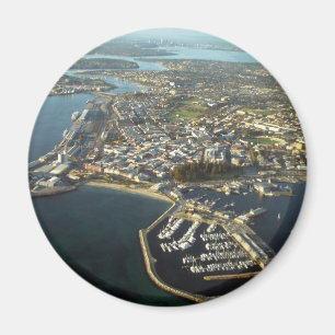 Fremantle Harbour, Western Australia Magnet
